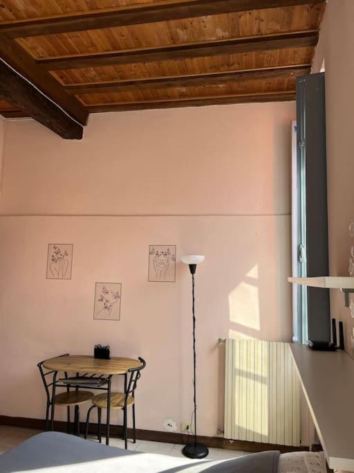 Minimal Studio Con Travi A Vista 皮亚琴察 外观 照片